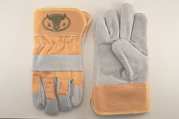 Перчатки спилковые комбинированные утепленные от Фабрики перчаток.